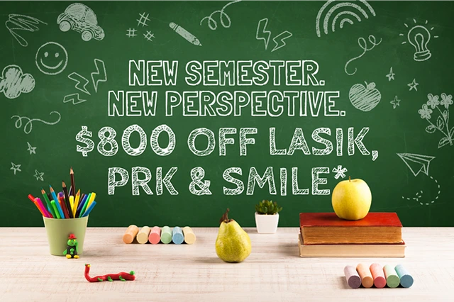 $1000 Off LASIK, PRK, SMILE